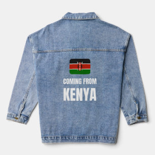 Coming from Kenya Denim Jacket