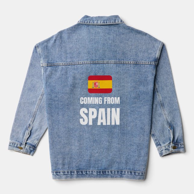 Coming from Spain Denim Jacket (Back)