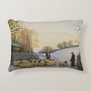 Coming home decorative cushion