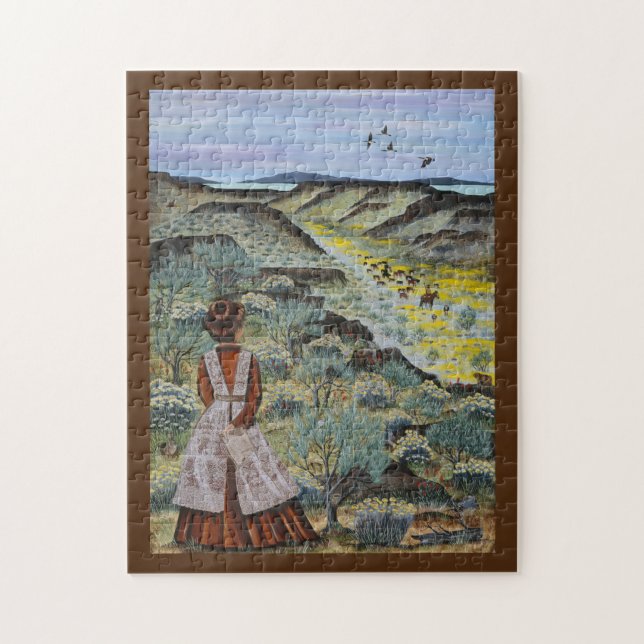 "Coming Home" ~ The Oregon Love Story Jigsaw Puzzle (Vertical)