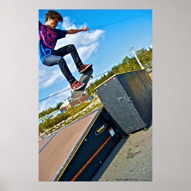 Coming in for a grind poster (Front)