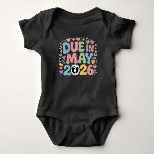 Coming May 2026 Due in New Baby Mum Pregnancy  Bodysuit
