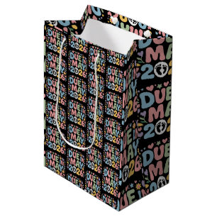 Coming May 2026 Due in New Baby Mum Pregnancy Medium Gift Bag