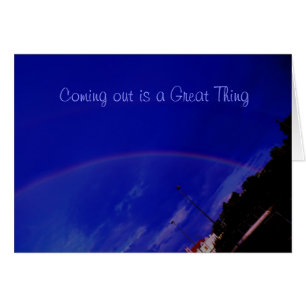 Coming out Card
