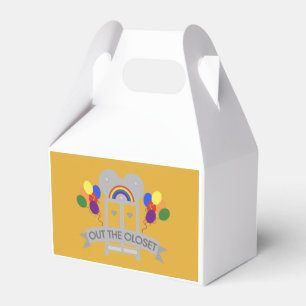 Coming Out Gay Party Celebration Favour Box