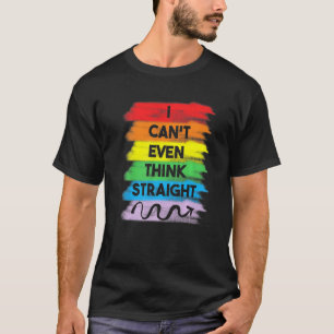 Coming Out Gay Pride Stuff Lgbtq I Can't Even Thin T-Shirt
