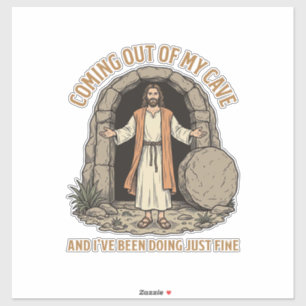 Coming Out of My Cave Funny Christian Vintage Shir