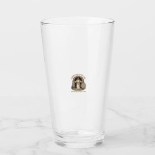 Coming Out of My Cave Funny Christian Vintage Shir Glass