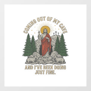 Coming Out of My Cave Resurrection Lyric Shirt Des
