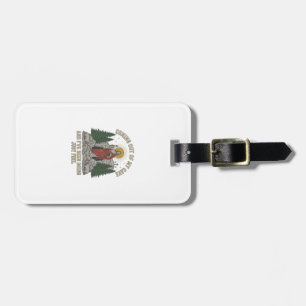 Coming Out of My Cave Resurrection Lyric Shirt Des Luggage Tag