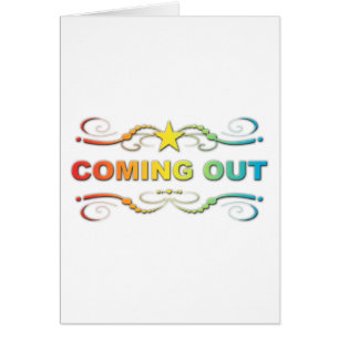 coming out : rainbow flourish