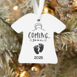 Coming Soon Baby Ornament