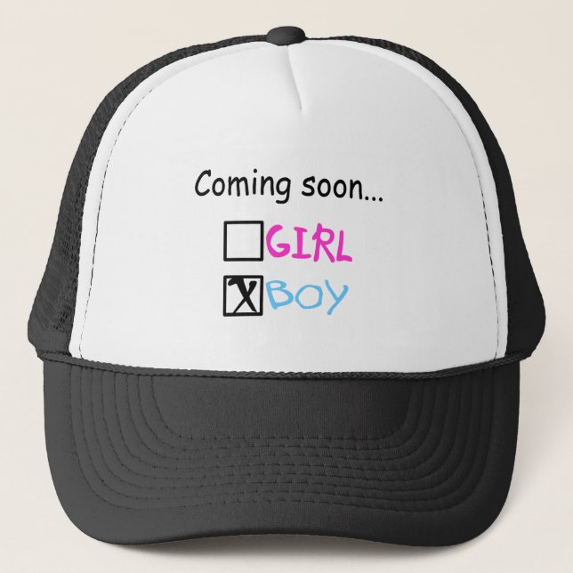 Coming Soon...(Boy) Trucker Hat (Front)