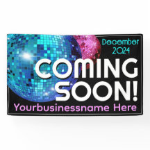 Coming Soon Grand Opening Announcement 