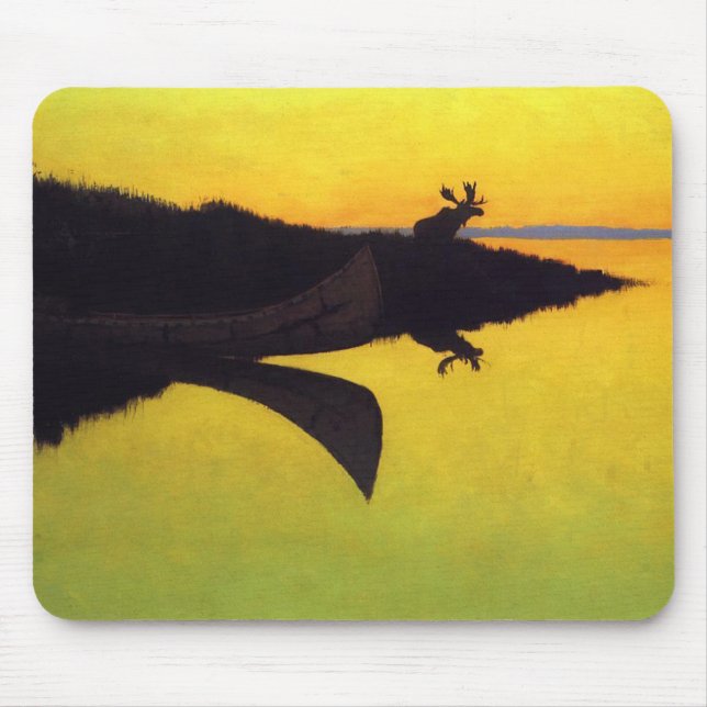 Coming to the Call ~ Frederic Remington Mouse Pad (Front)