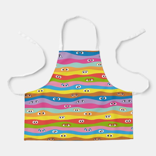 Coming Together Eyes Pattern Apron (Front)