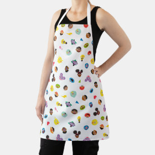 Coming Together Faces Pattern Apron