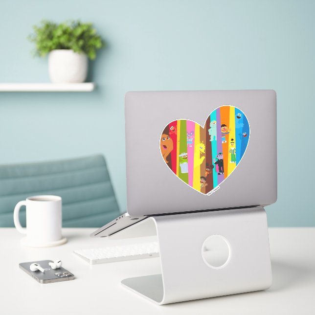 Coming Together Heart (Laptop On Desk)