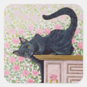 Coming Up Roses Square Sticker