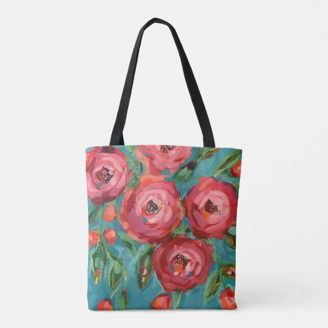 Coming Up Roses Tote (Back)