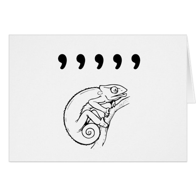 Comma Chameleon (Front Horizontal)