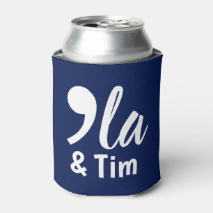 Comma Kamala and Tim 2024 Can Cooler