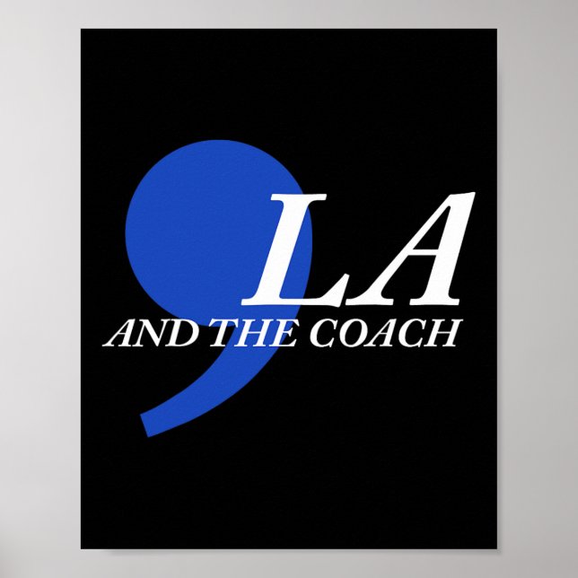 Comma La And The Coach  Poster (Front)