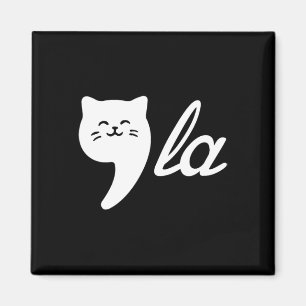 Comma La Cat Ladies For Kamala Harris Kids Girls F Magnet