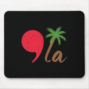 Comma La Childless Cat Lady 2024 Kamala Harris Ele Mouse Pad
