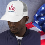 Comma la & Coach-Kamala Harris  Trucker Hat<br><div class="desc">Show your support for Kamala Harris and Tim Walz with this trendy trucker hat design. Featuring a comma and "la" to let everyone know how to pronounce Kamala's name and COACH, a nickname for Tim Walz. This trucker hat shows your support for Kamala Harris and Tim Walz for president and...</div>