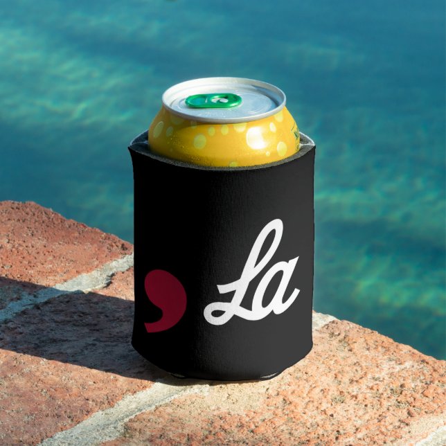 Comma La Funny Punctuation Kamala Harris Can Cooler (In Situ Pool)