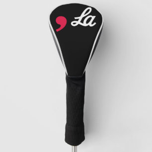 Comma La Funny Punctuation Kamala Harris Golf Head Cover