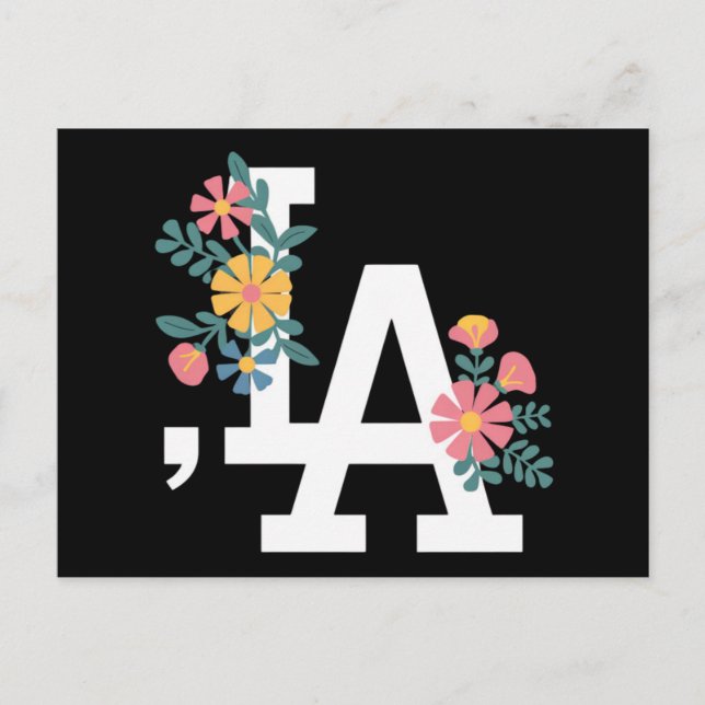 Comma La Funny Punctuation Kamala Harris Postcard (Front)