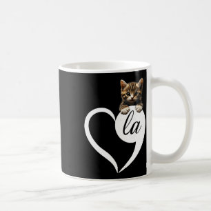 Comma La Heart Cat Lady President Kamala Harris Wh Coffee Mug