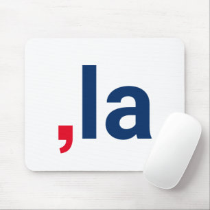 Comma La kamala funny pronunciation patriotic Mouse Pad