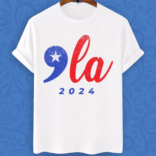  Comma La Kamala Harris 2024 funny election   T-Shirt (Creator Uploaded)