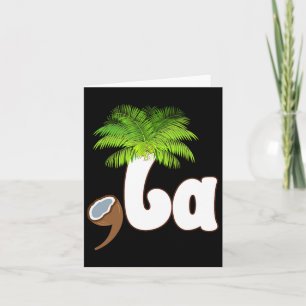 Comma La Kamala Harris 2024 President Funny Kamala Card