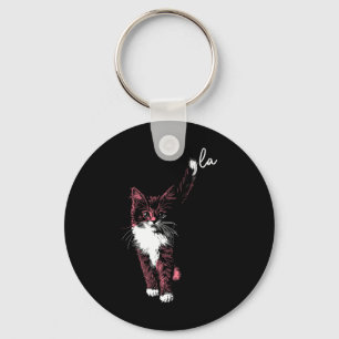 Comma La Kamala Harris Cat Kitten Cute Adorable Ta Key Ring