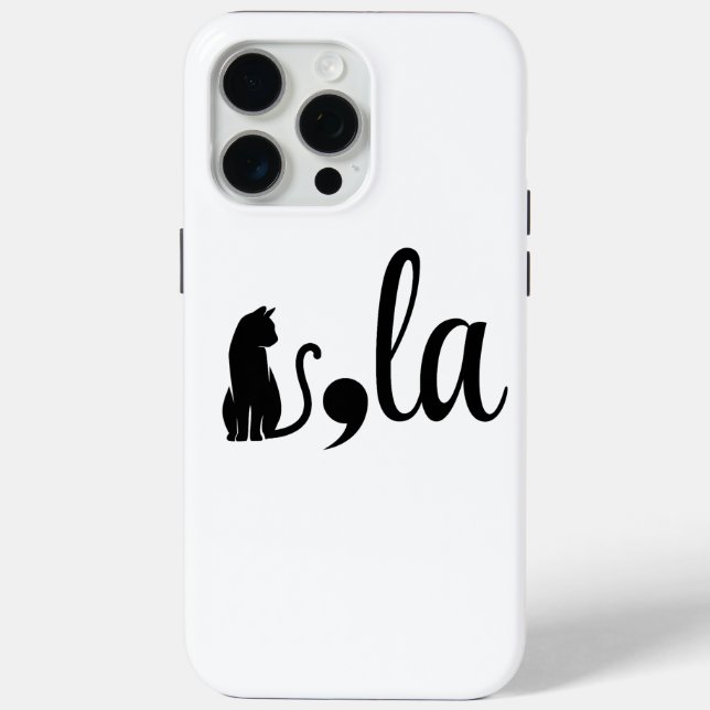 Comma La Kamala Harris - cat mum for Kamala  Case-Mate iPhone Case (Back)