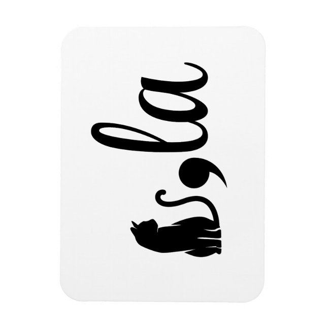 Comma La Kamala Harris - cat mum for Kamala  Magnet (Vertical)
