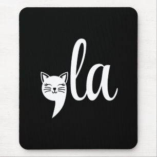 Comma La Kamala Harris - cat mum for Kamala Mouse Pad