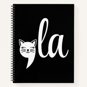 Comma La Kamala Harris - cat mum for Kamala  Notebook