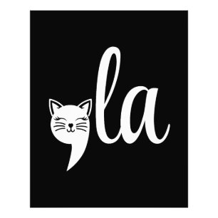 Comma La Kamala Harris - cat mum for Kamala Photo Print