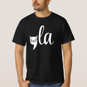 Comma La Kamala Harris - cat mum for Kamala  T-Shirt