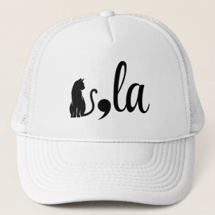 Comma La Kamala Harris - cat mum for Kamala  Trucker Hat