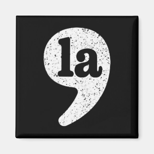 Comma La Kamala Harris Coma La President 2024 Elec Magnet (Front)