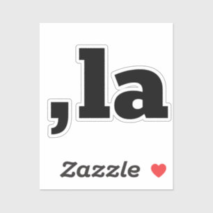 Comma La Kamala Harris - customised text design