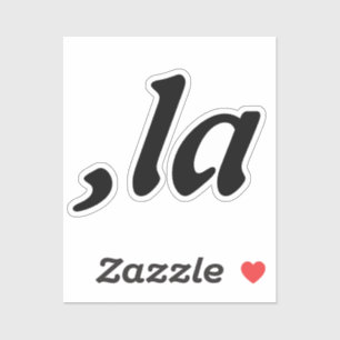 Comma La Kamala Harris - customised text design 