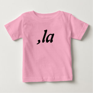 Comma La Kamala Harris - customised text design Baby T-Shirt