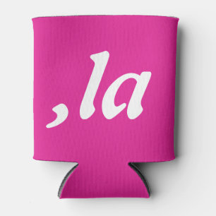 Comma La Kamala Harris - customised text design Can Cooler